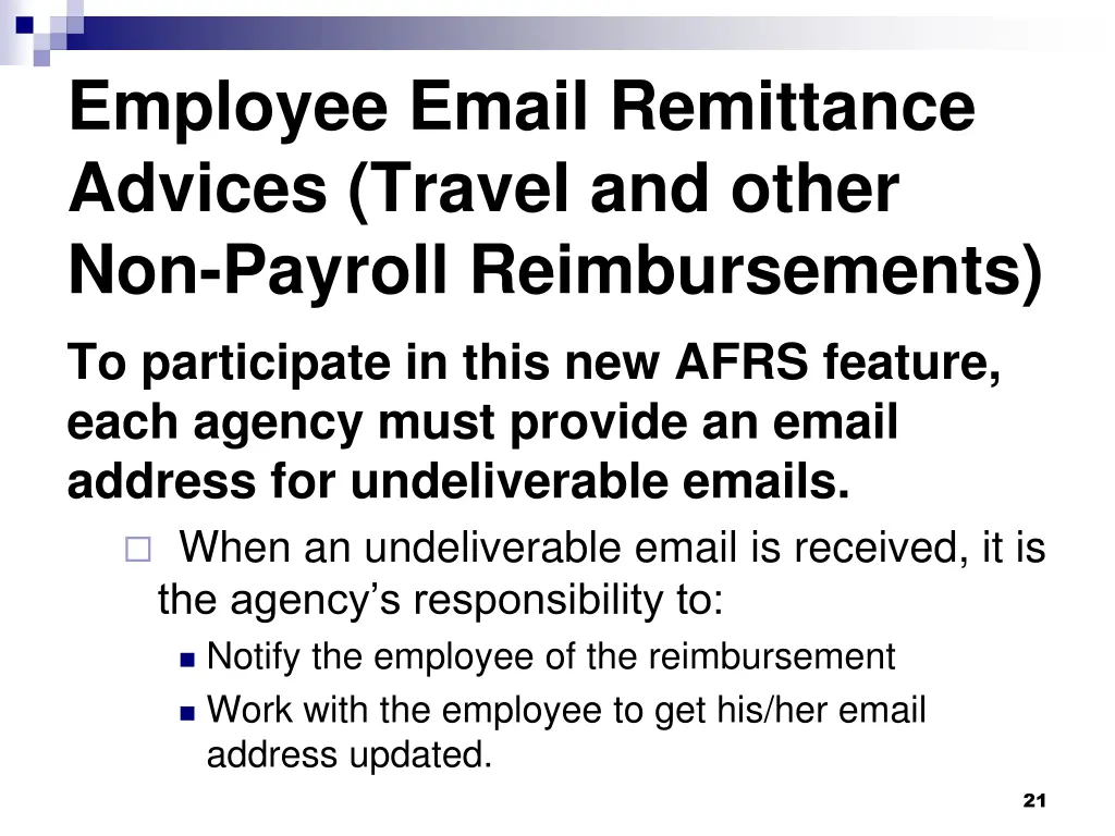 employee email remittance advices travel 1