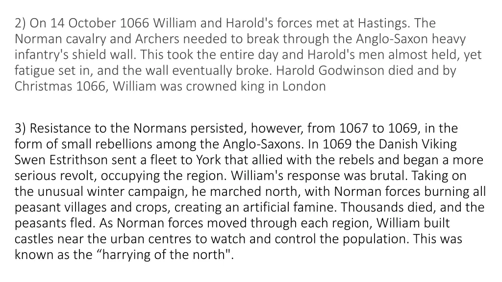 2 on 14 october 1066 william and harold s forces