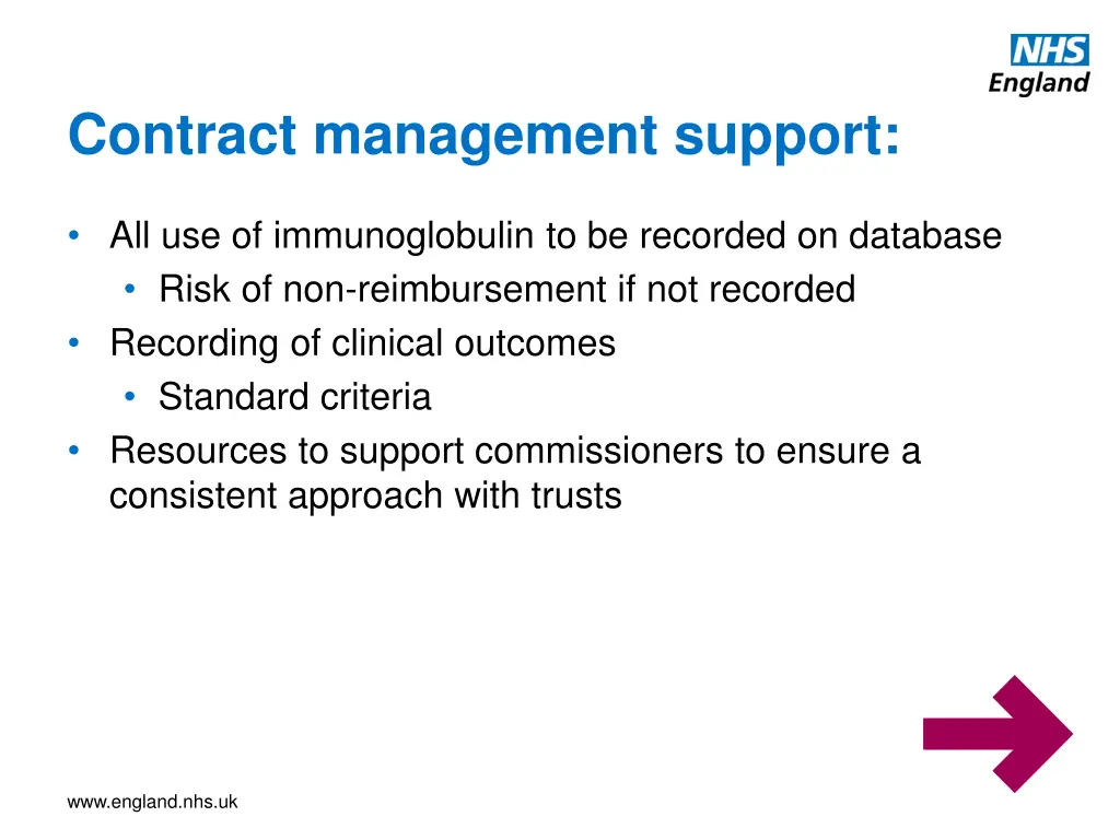 contract management support