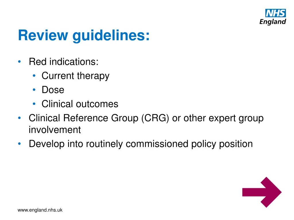 review guidelines