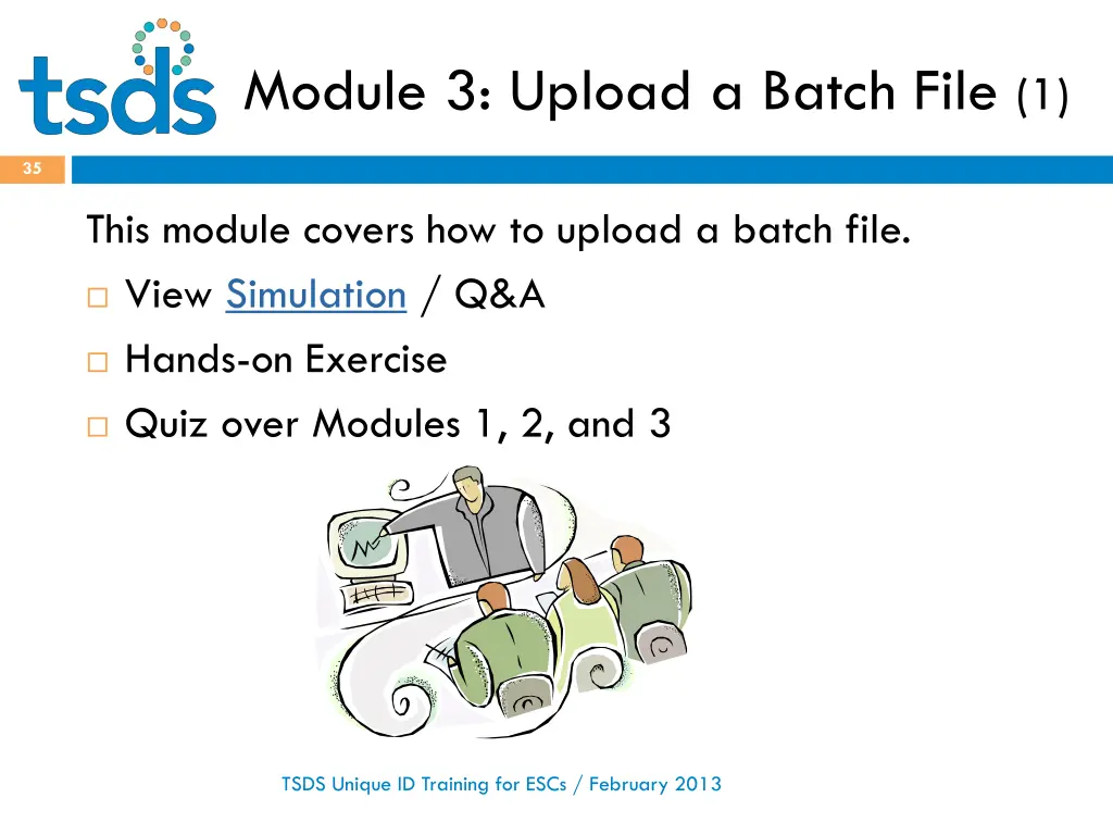 module 3 upload a batch file 1