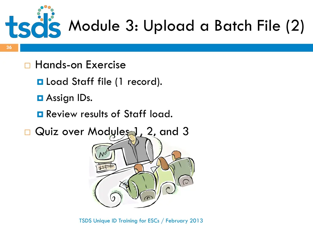 module 3 upload a batch file 2