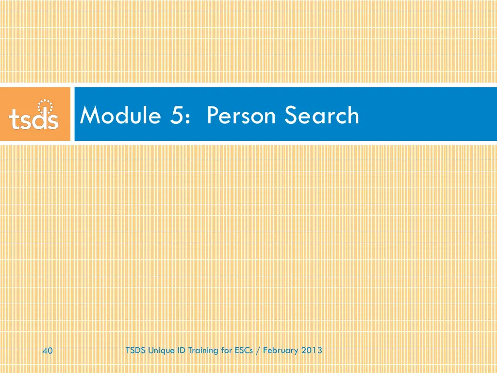 module 5 person search
