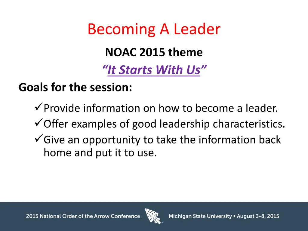 becoming a leader 1