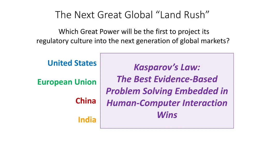 the next great global land rush