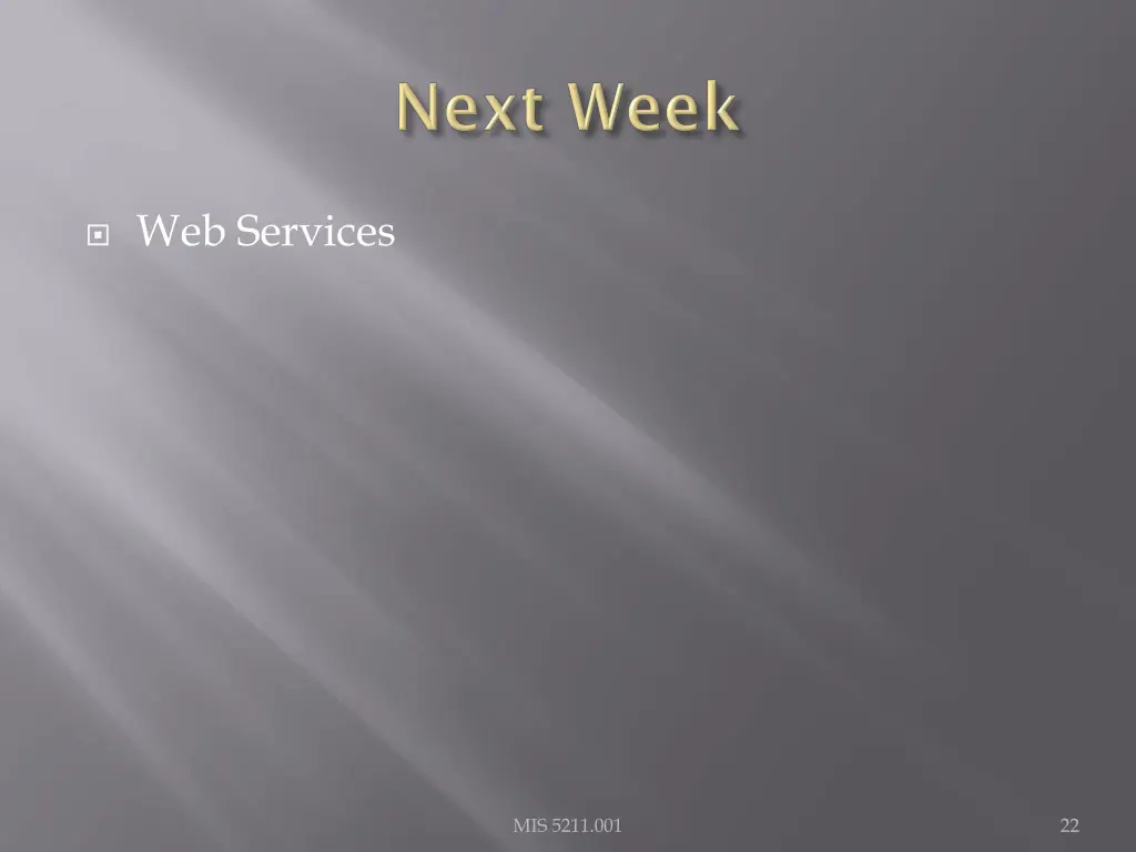 web services