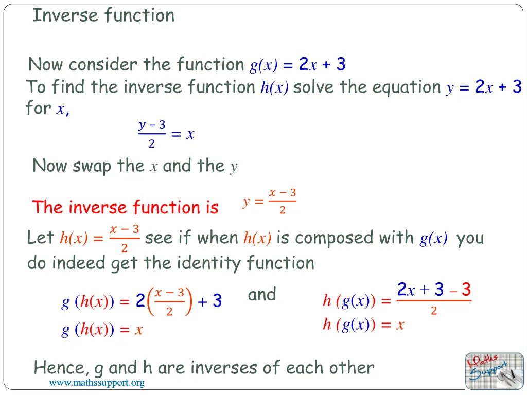 inverse function 3
