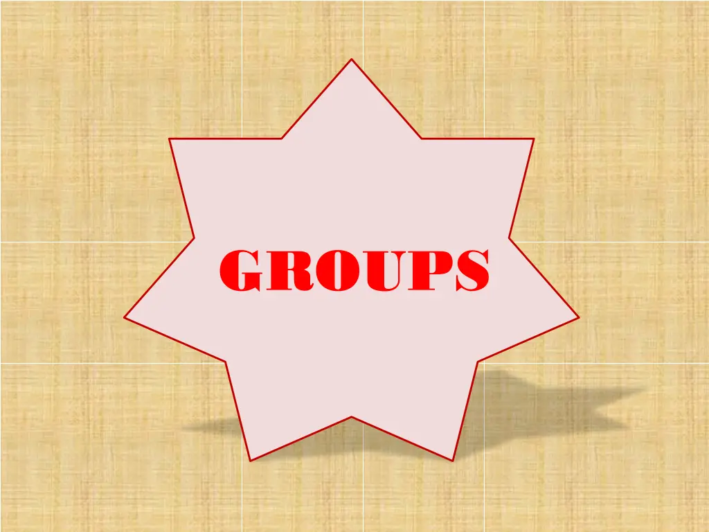 groups