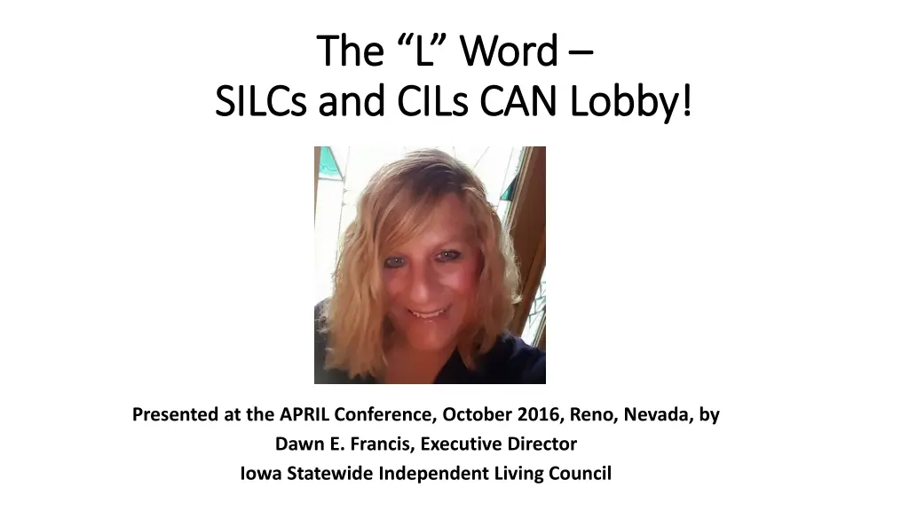 the l word the l word silcs and cils can lobby