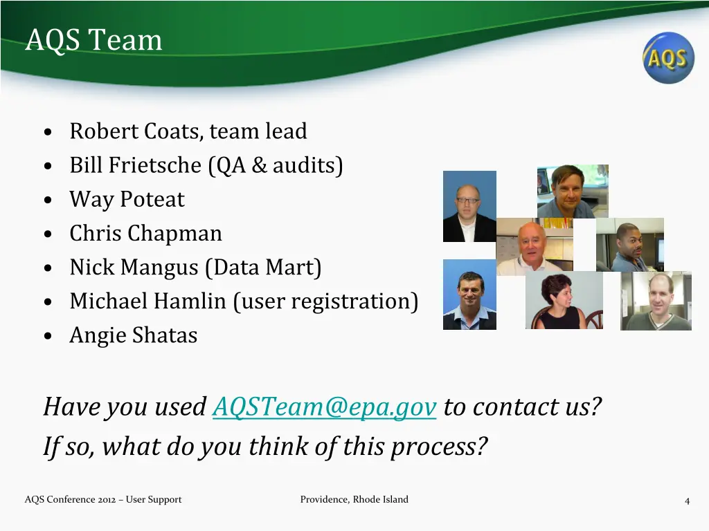 aqs team