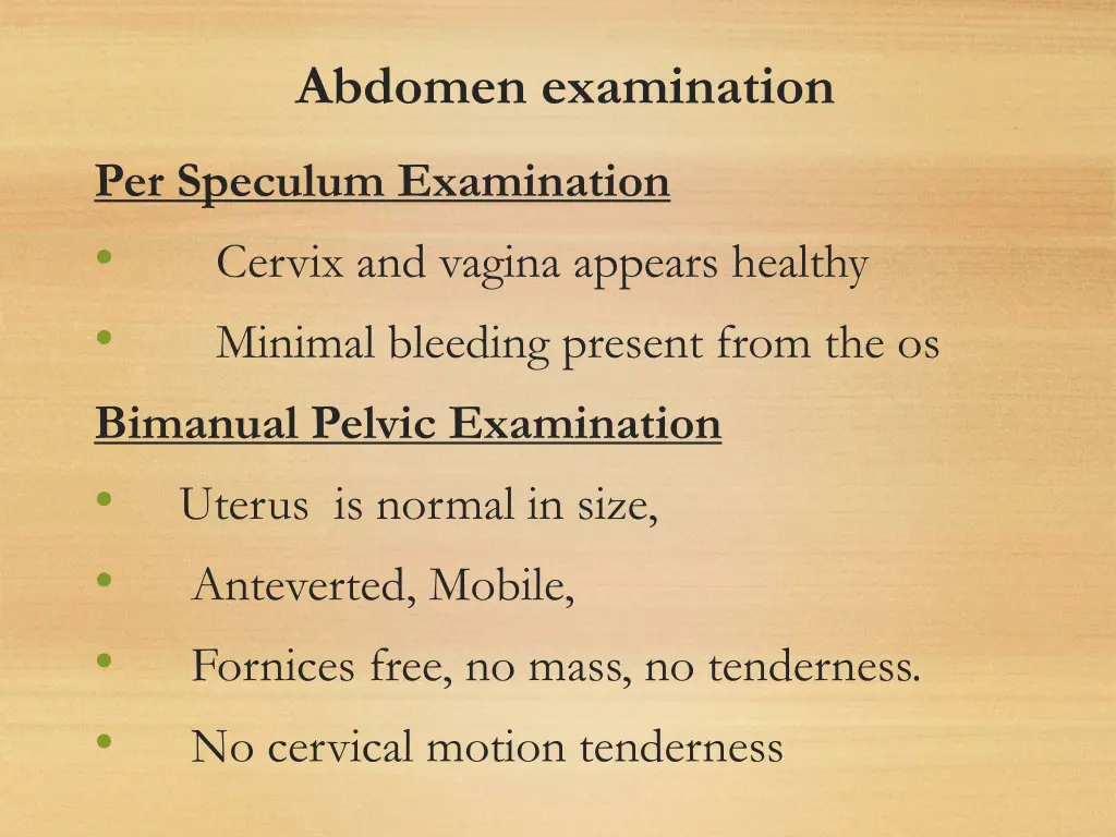 abdomen examination 2