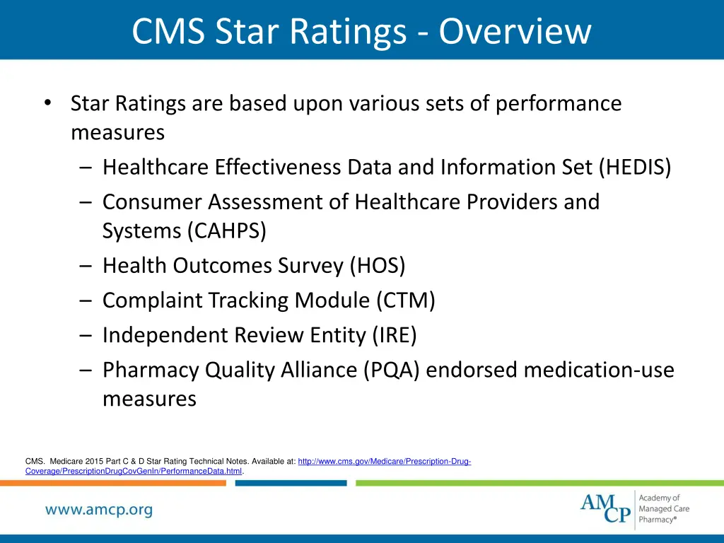 cms star ratings overview 2
