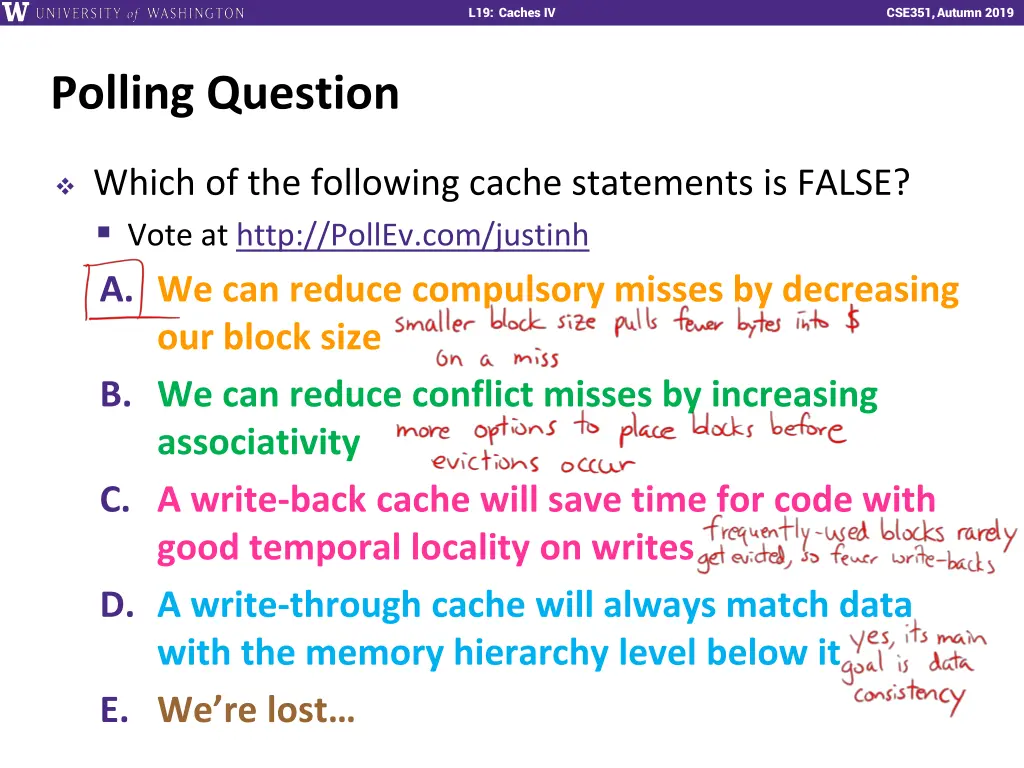 l19 caches iv 12