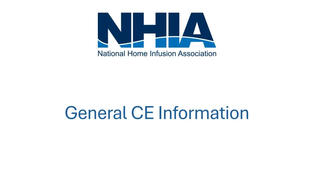 general ce information