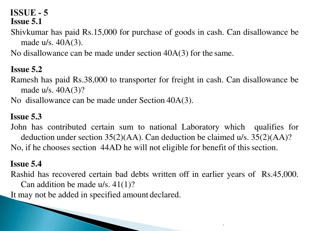 issue 5 1 shivkumar has paid