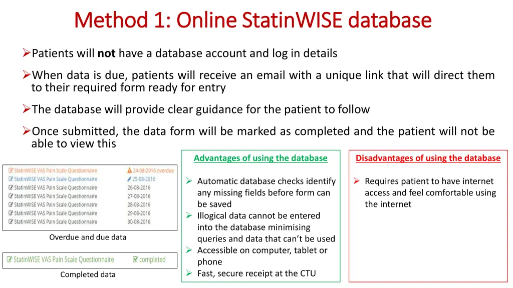 method 1 online method 1 online statinwise