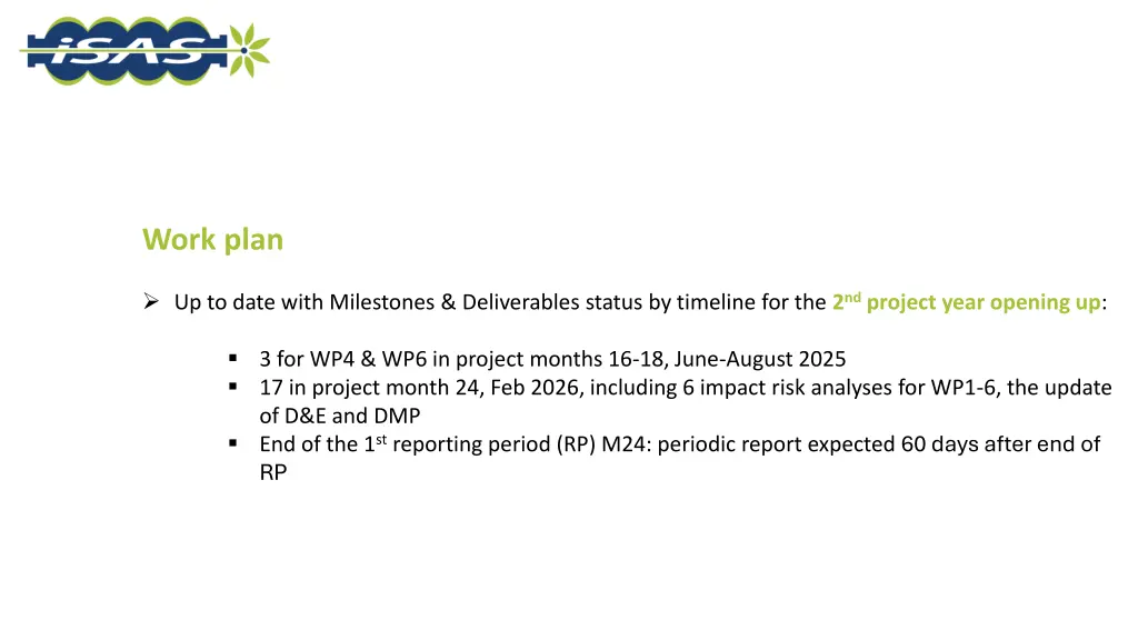 work plan 2