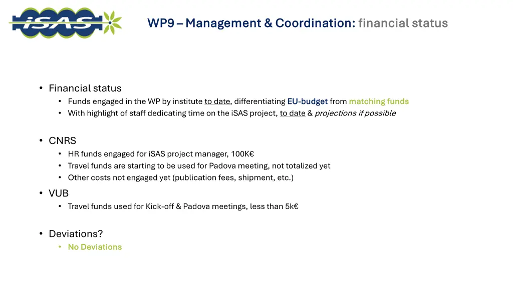 wp9 wp9 management coordination management