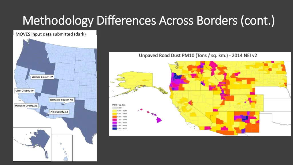 methodology differences across borders cont
