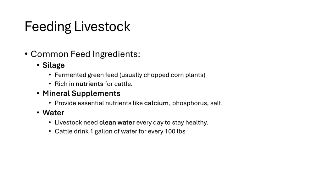 feeding livestock 1