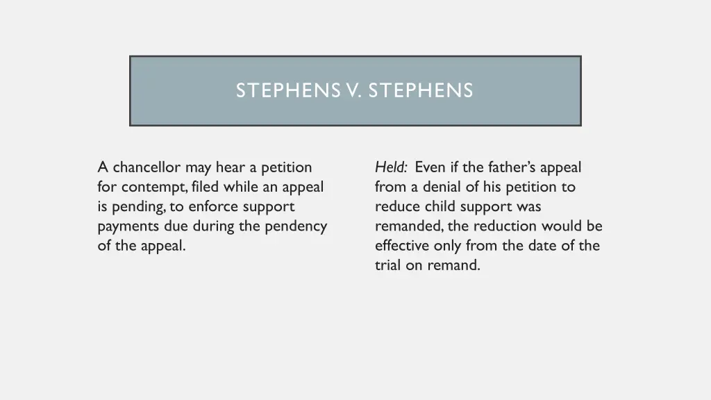 stephens v stephens