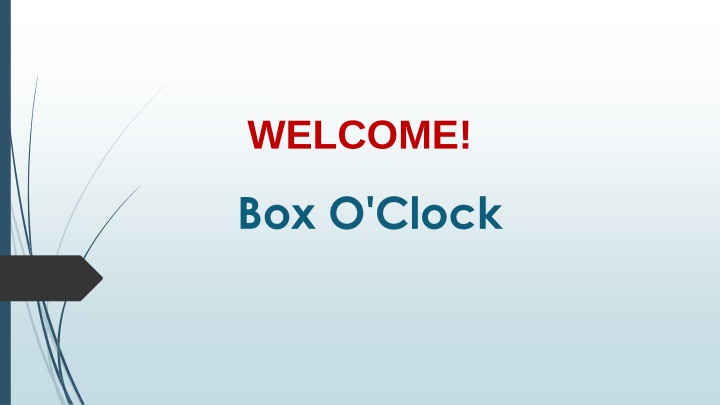 welcome
