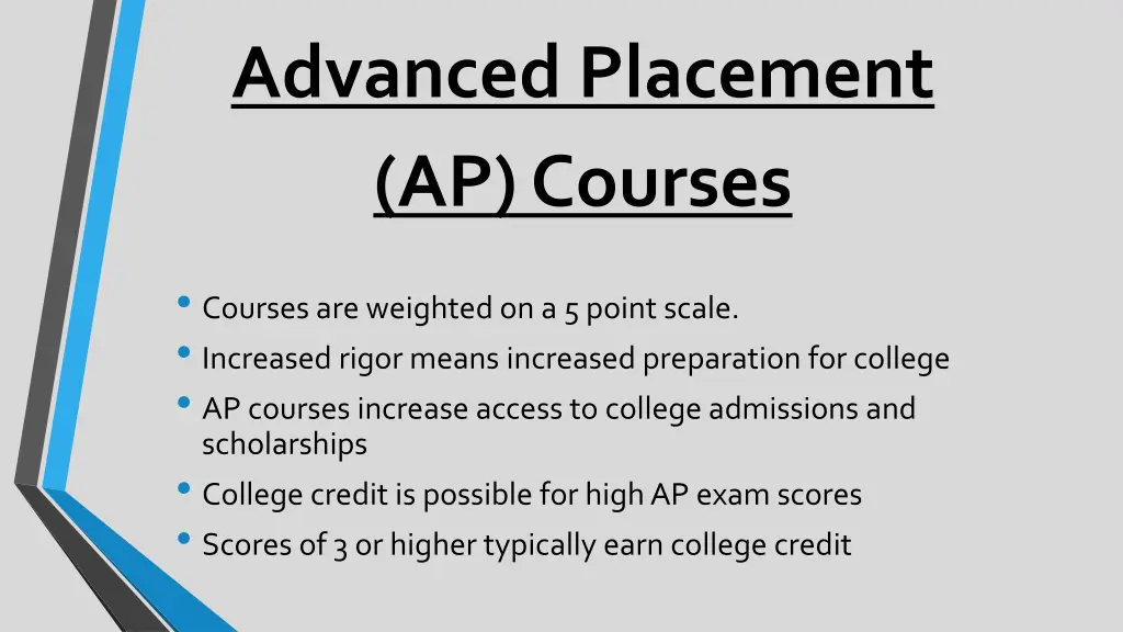 advanced placement ap courses