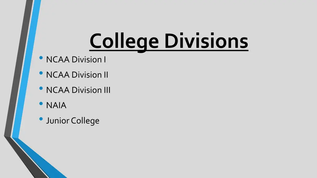 college divisions ncaa division i ncaa division