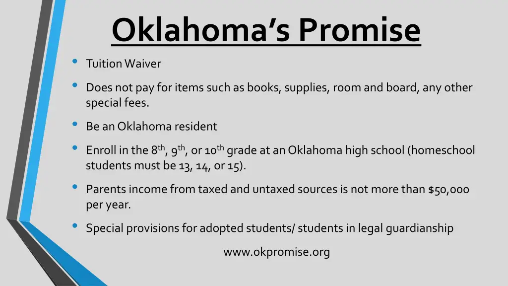 oklahoma s promise tuition waiver does
