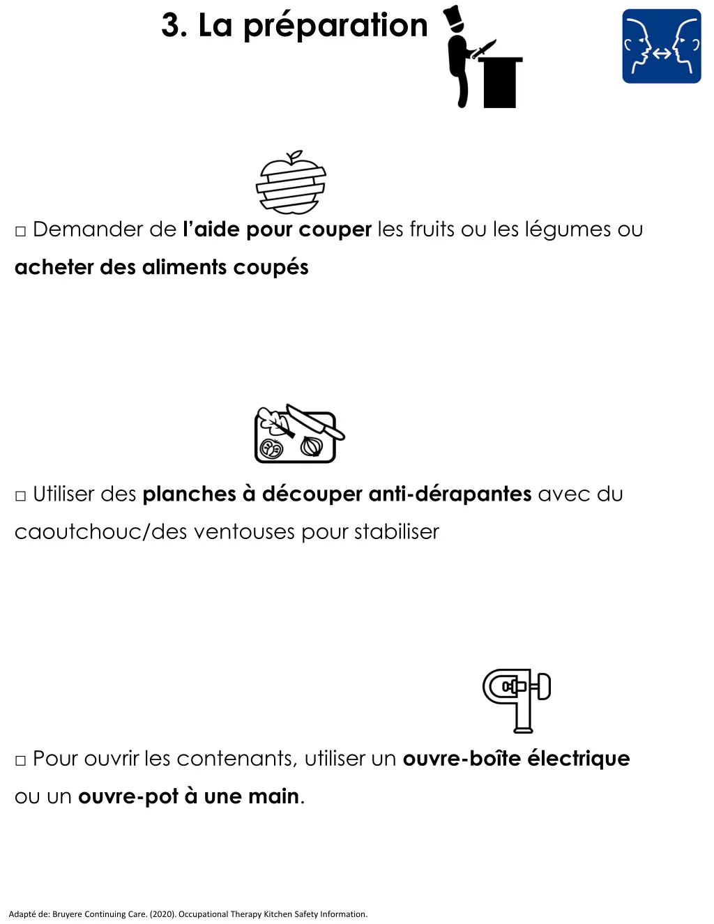 3 la pr paration