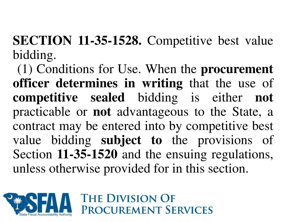 section 11 35 1528 competitive best value bidding