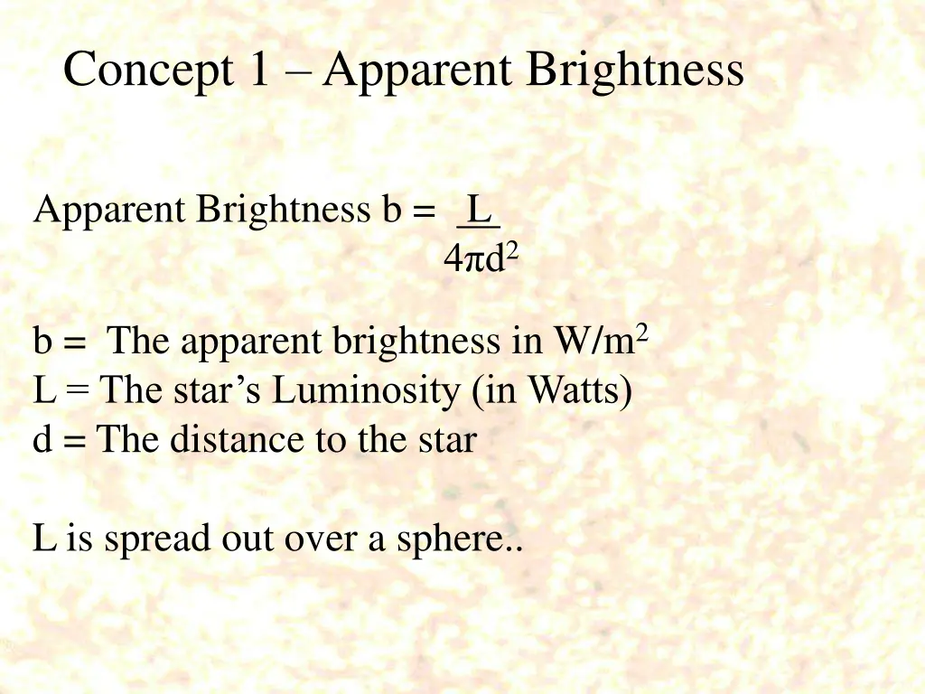 concept 1 apparent brightness