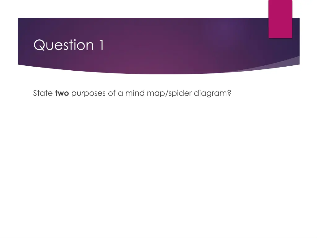 question 1
