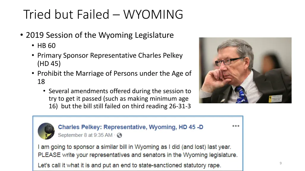 tried but failed wyoming