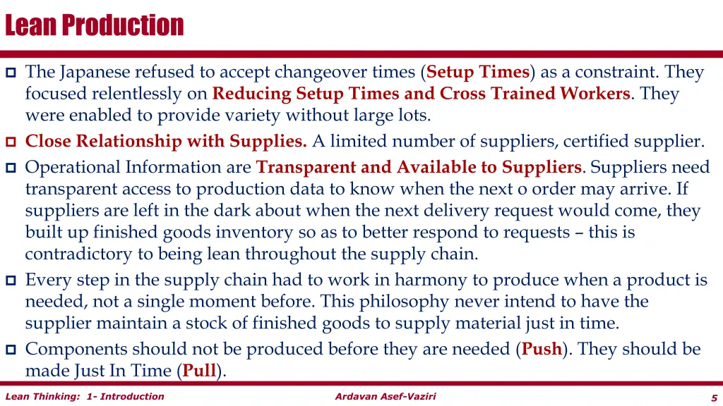 lean production 2