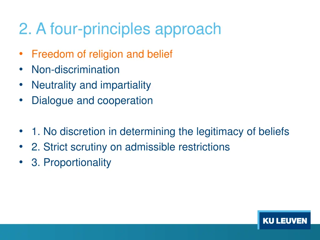 2 a four principles approach