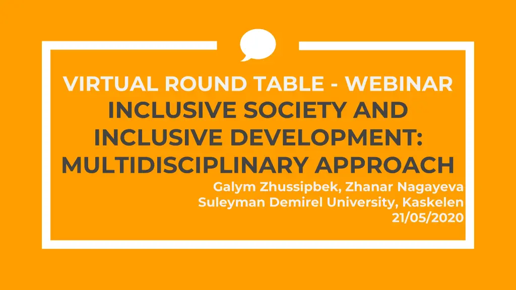 virtual round table webinar inclusive society