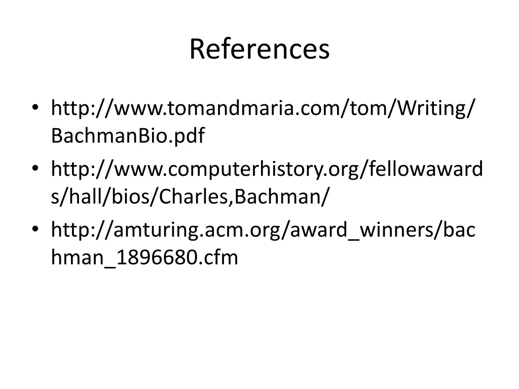 references