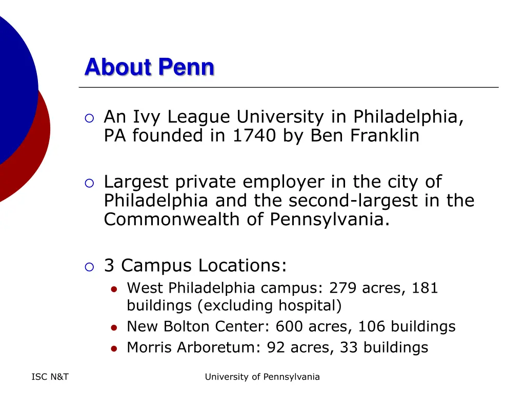 about penn