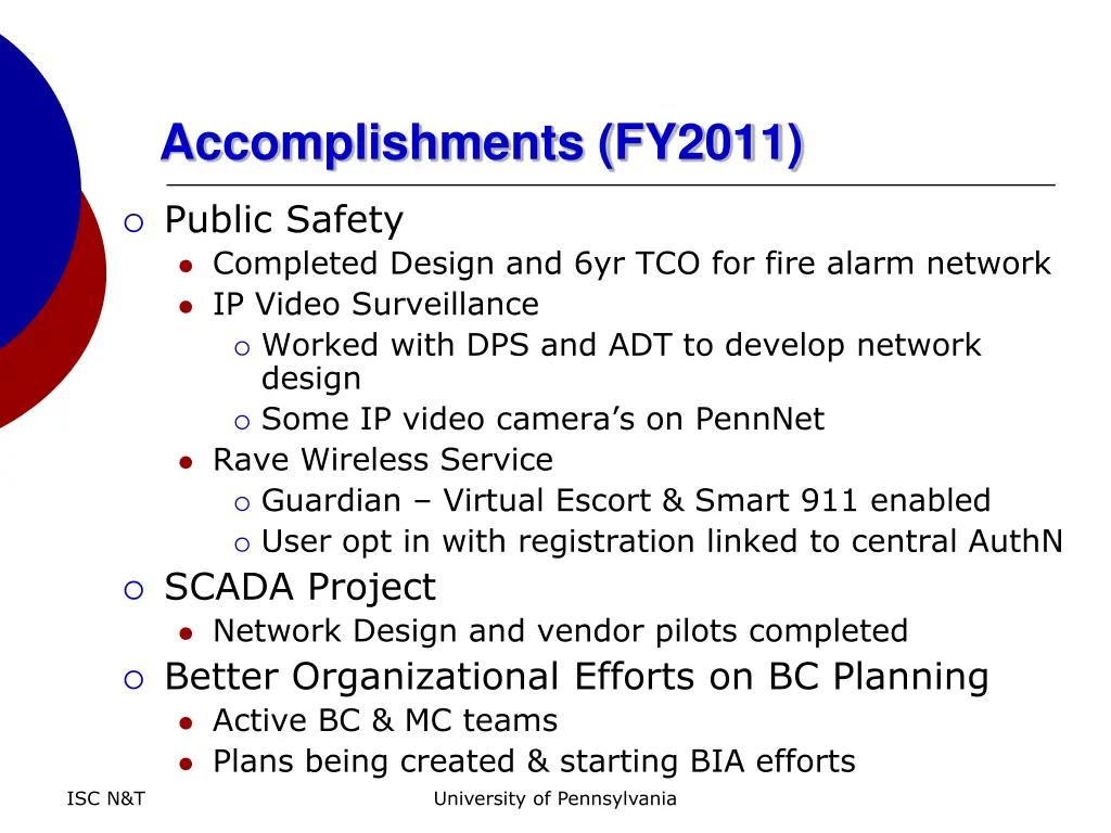 accomplishments fy2011 3