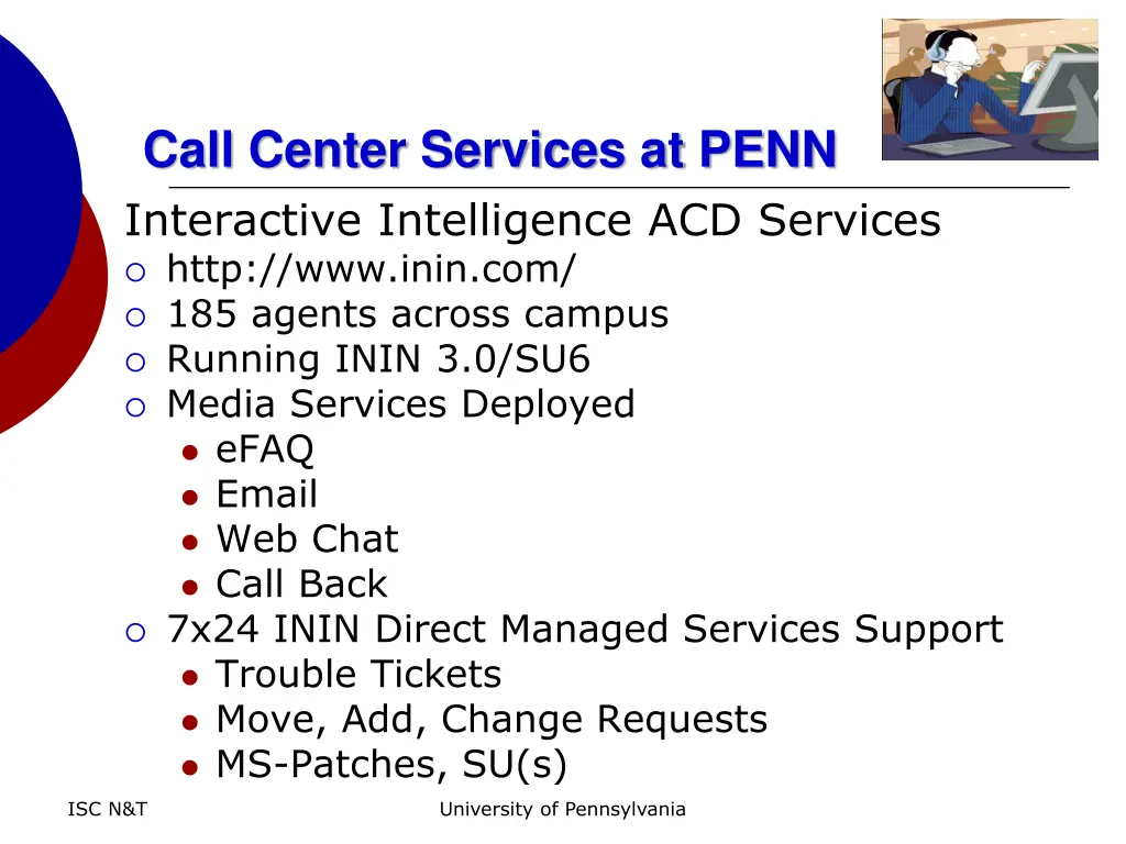 call center services at penn 1
