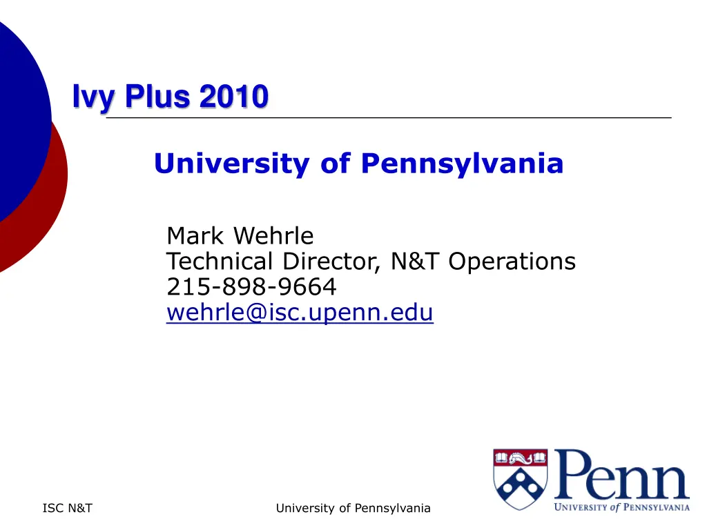 ivy plus 2010