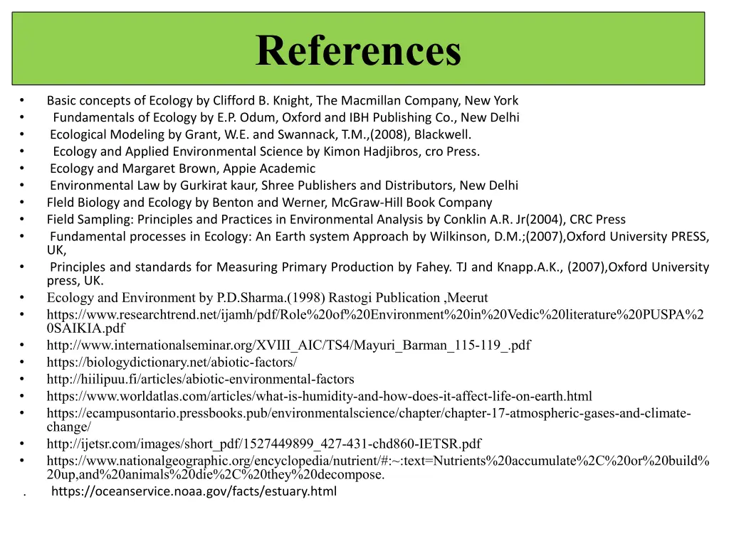 references