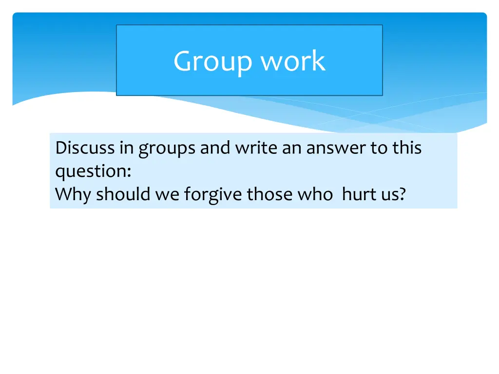 group work