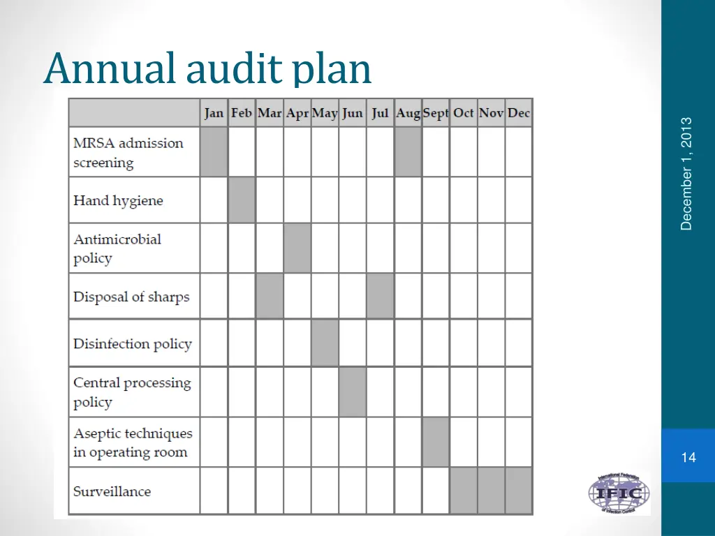 annual audit plan