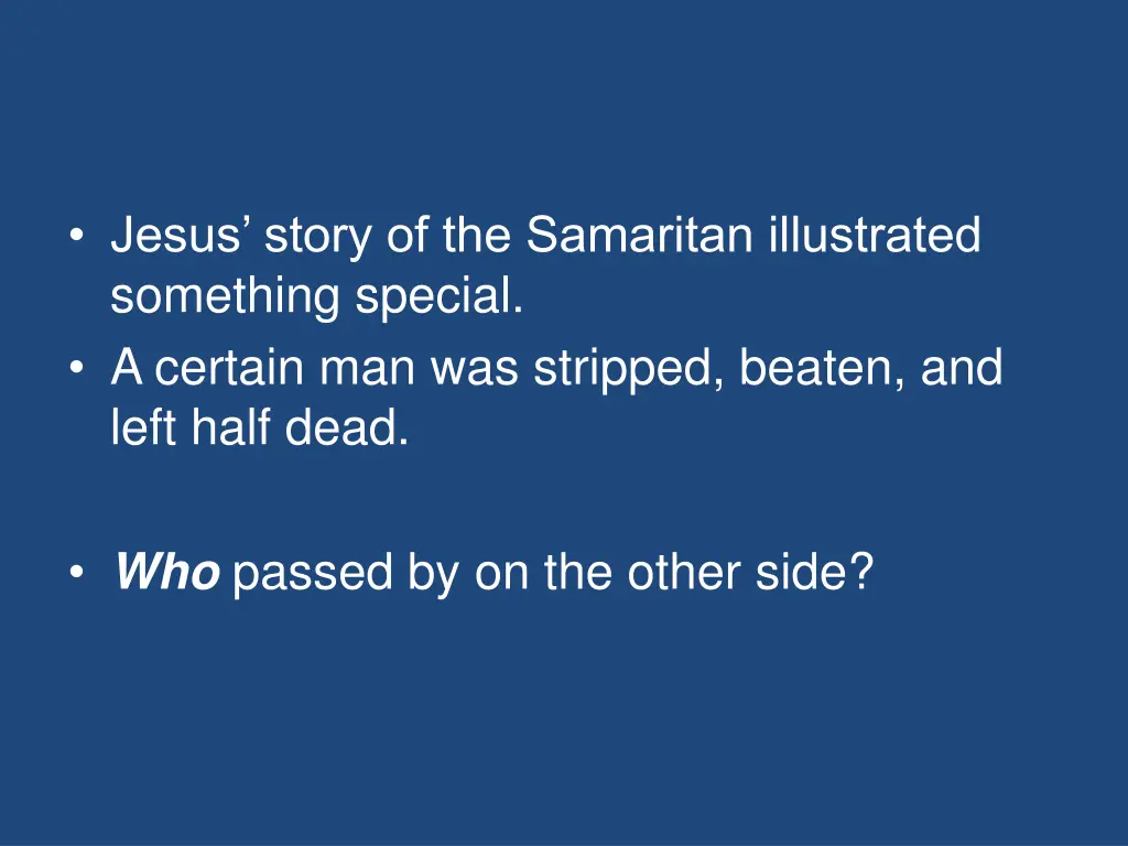 jesus story of the samaritan illustrated