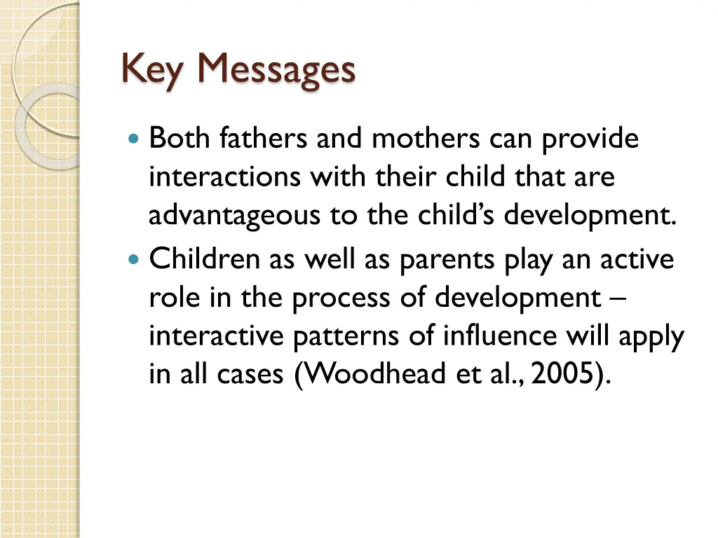 key messages