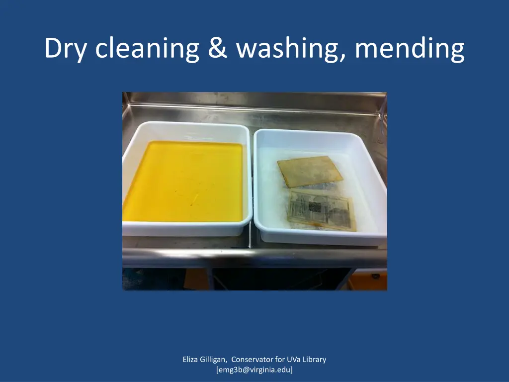 dry cleaning washing mending