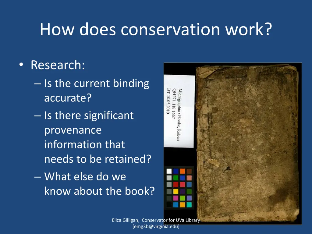 how does conservation work 1