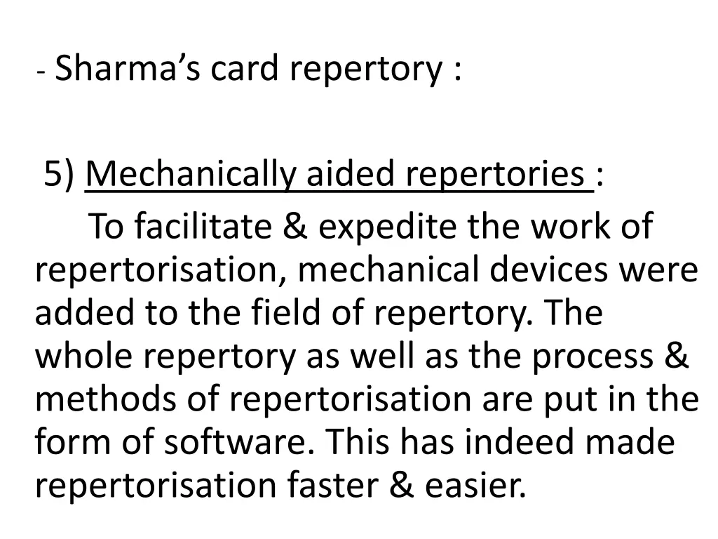 sharma s card repertory